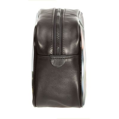 personalized mens toiletry bag side view