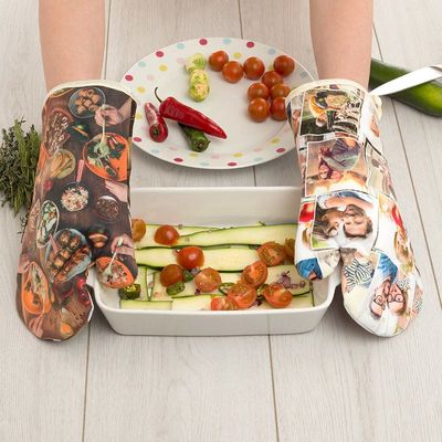gepersonaliseerde ovenwanten met foto