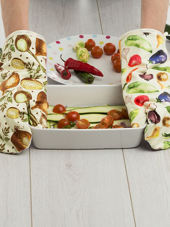 oven gloves custom printed with designs