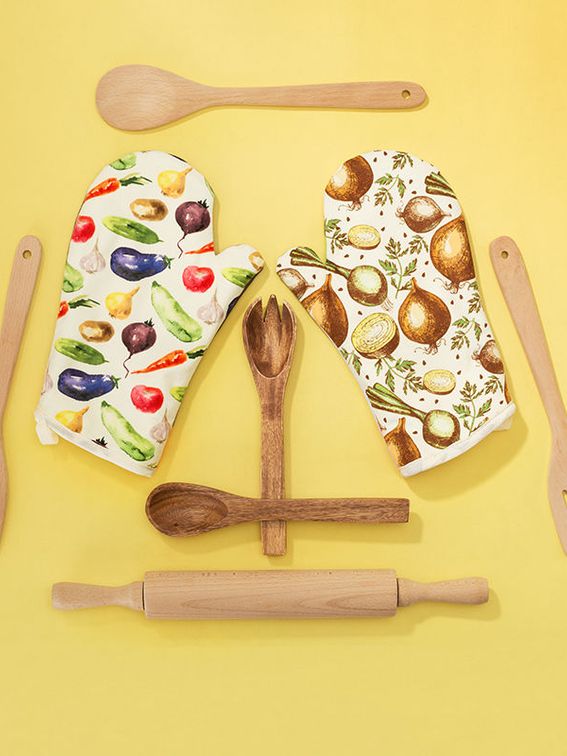 キッチンで利用 オリジナルキッチンミトン 作成