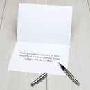 inside of photo anniversary card