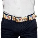 Statement belt with photos