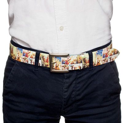 Statement belt with photos