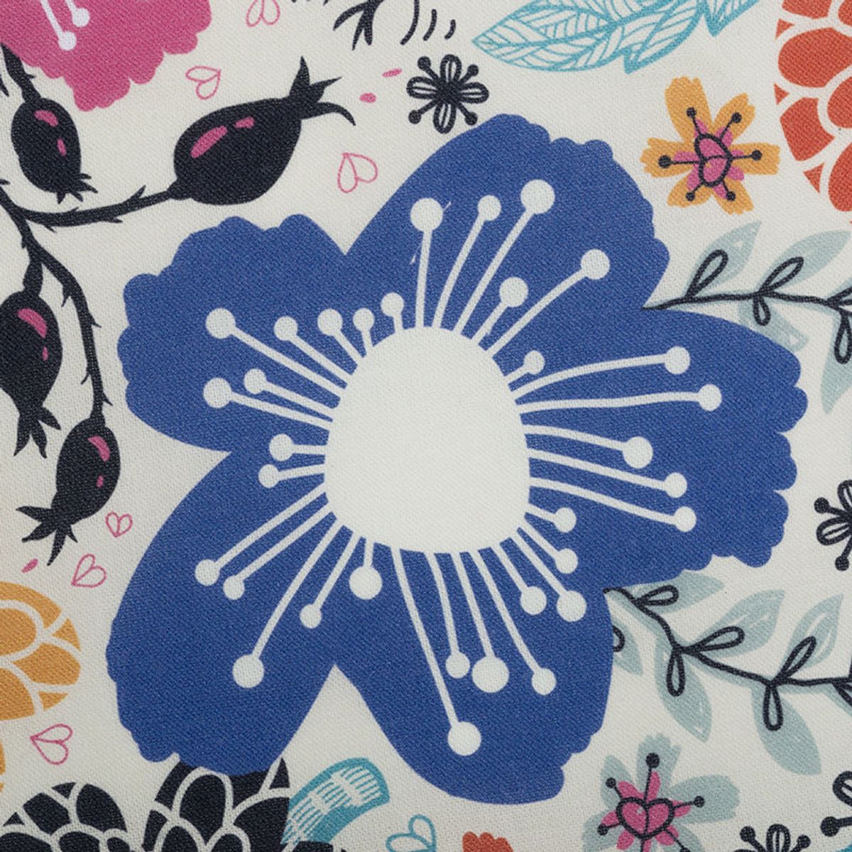Calicio Print Pattern Calico Fabric. Printed Calico Material. Calico Printing in our Studio