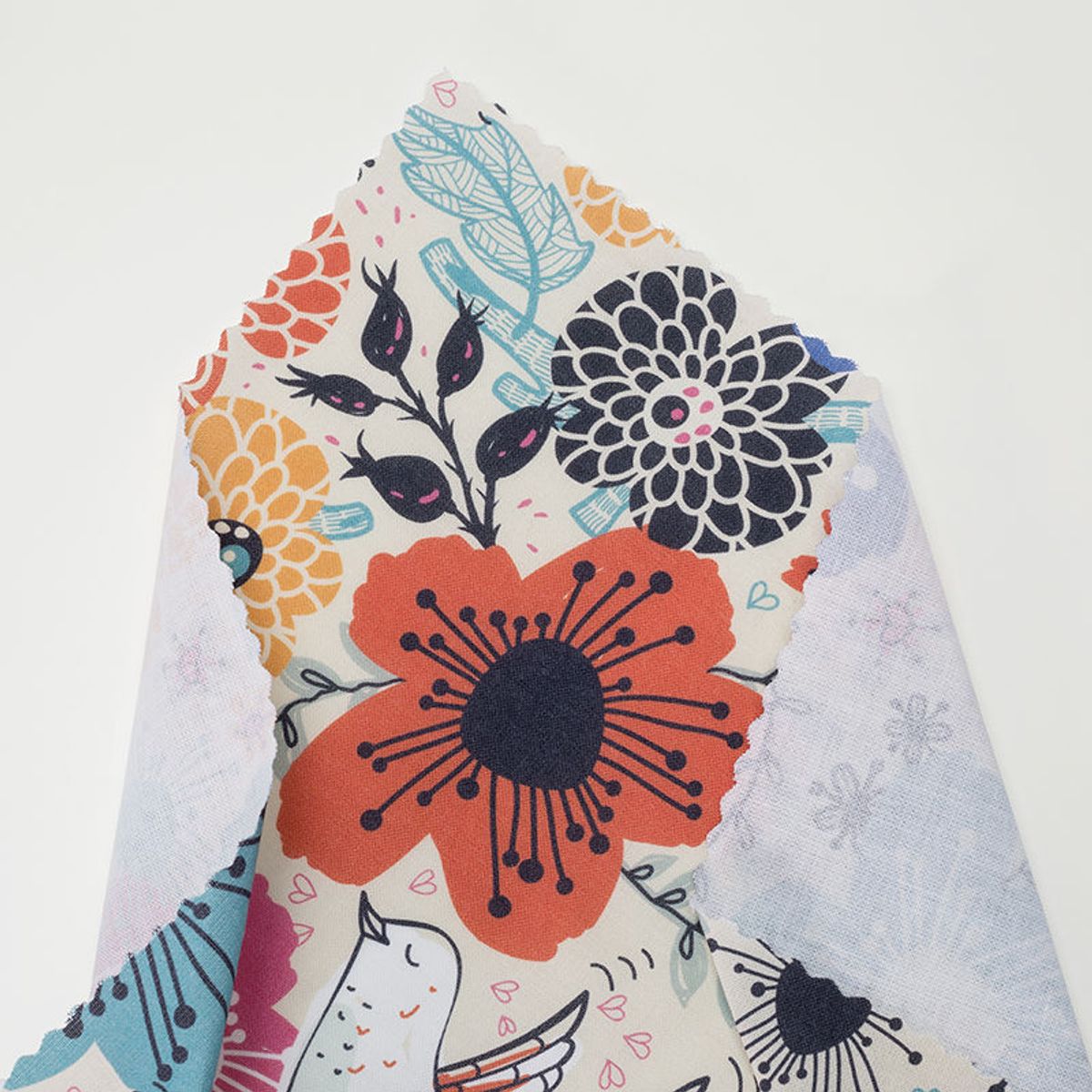 Custom Calico Printing. Your Design on Printed Calico Fabric