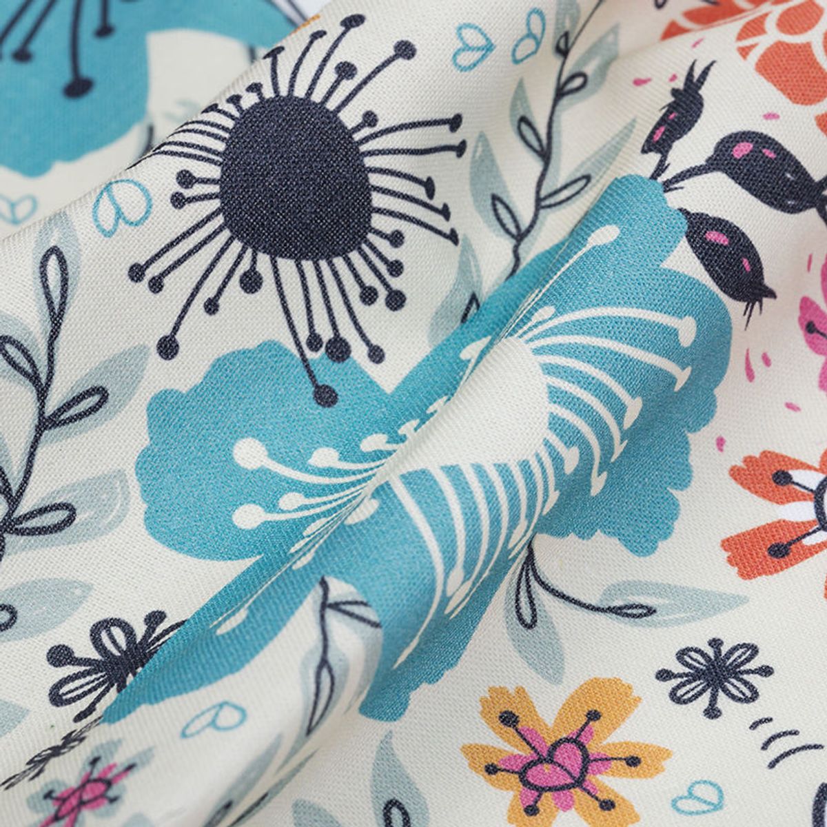 Custom Calico Printing. Your Design on Printed Calico Fabric