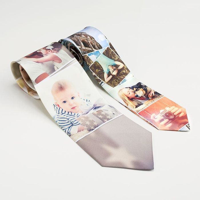 photo montage ties skinny and wide