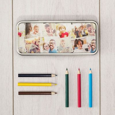 custom printed pencil tin