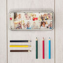 personalised pencil tin