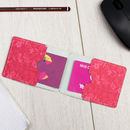 leather credit card holder personalised