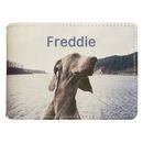 Travel card holder dog