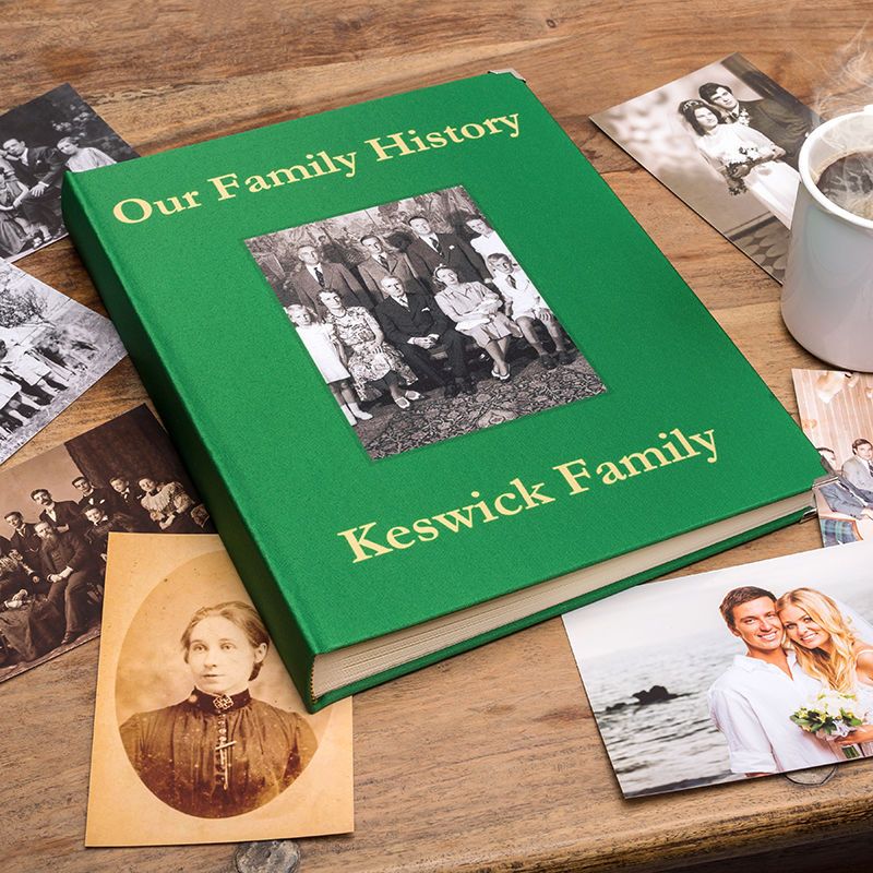Custom made family book