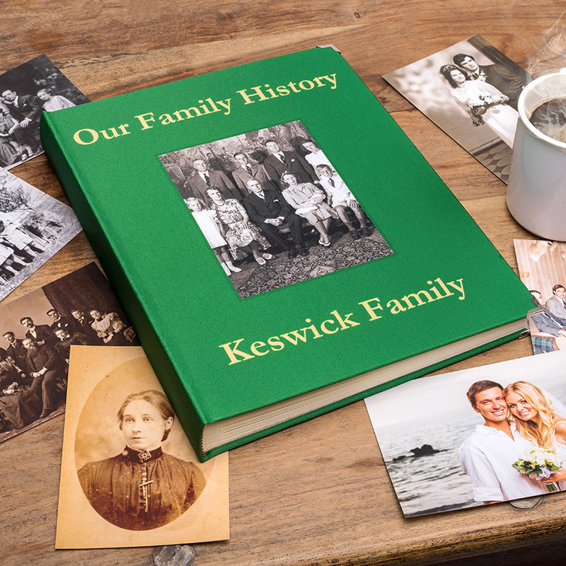 Personalised Christening Day Photo Album Gift Memory Book Scrapbook Keepsake 
