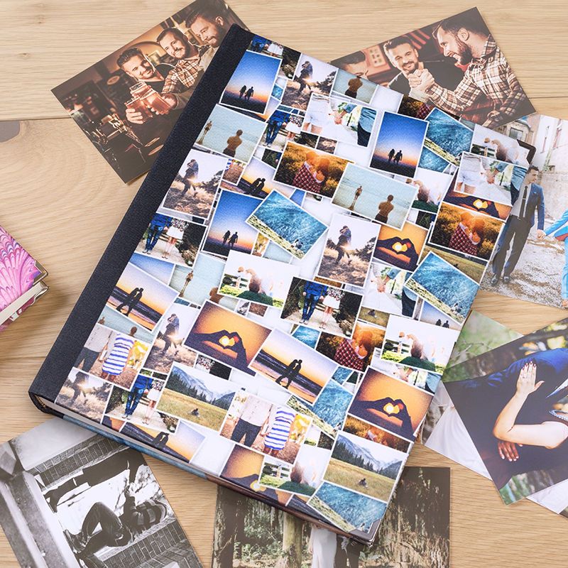 scrapbook photo album collage