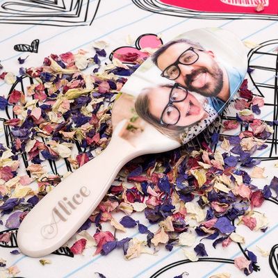 Brosse à cheveux personnalisée