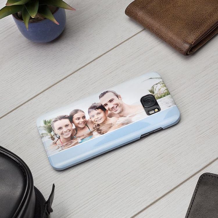 Cover Personalizzata Samsung S7 Edge con foto famiglia