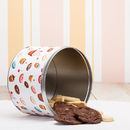 Biscuit tin personalise with your own print