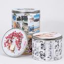 Printed Large Round tin selection