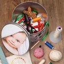 Christmas Gift Round tin