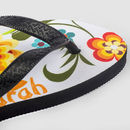 custom thongs close up