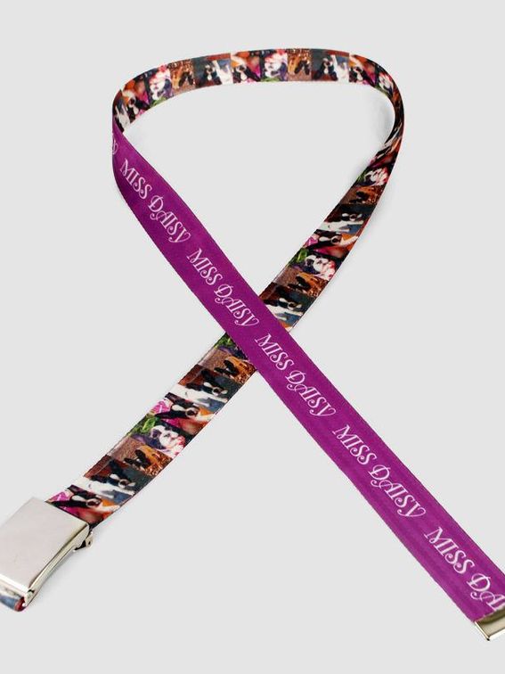 cintura stampata uomo