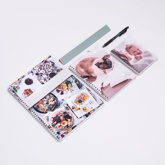 Impression sur cahier en 3 tailles différentes