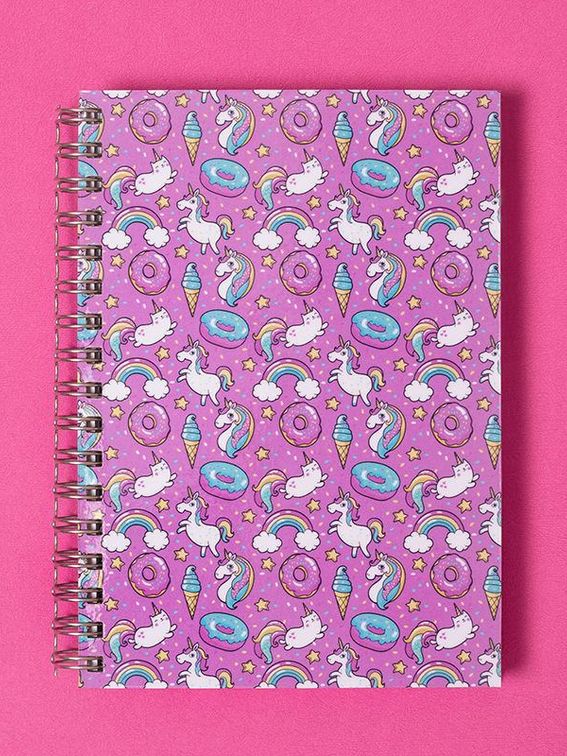 custom spiral bound notebook