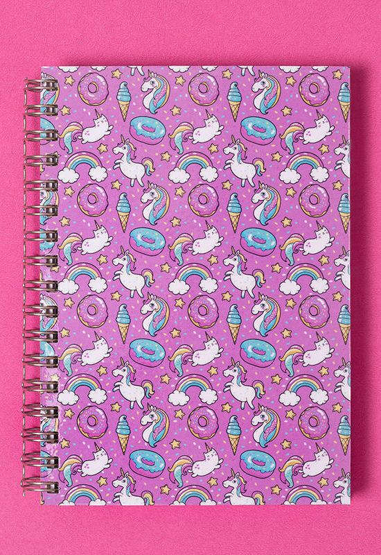 custom spiral bound notebook cover