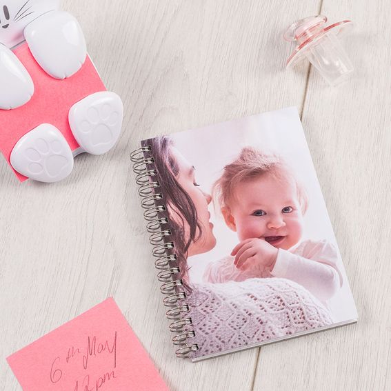 impression photo sur cahier