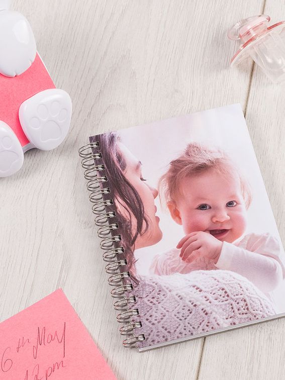 impression photo sur cahier