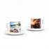 custom printed photo tea cup and saucer