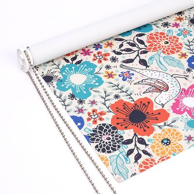Tissu pour store à fleurs
