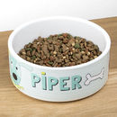 Personalized dog bowls