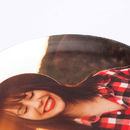 Personalized coasters close up