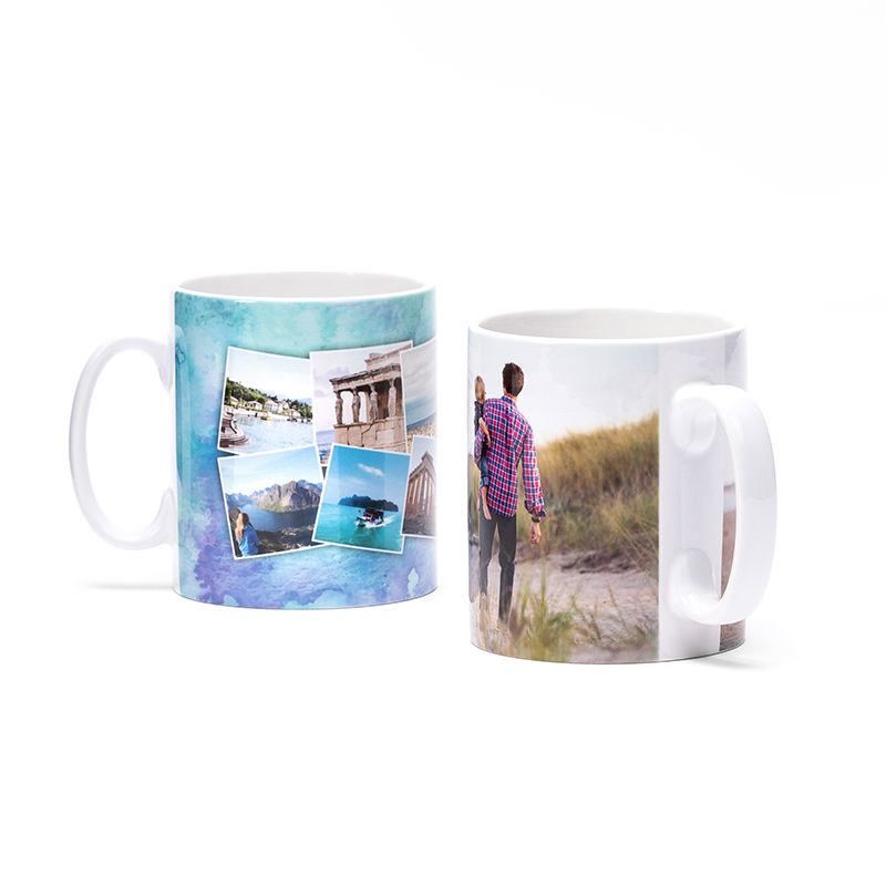 YUANOU Tazze Magiche Personalizzate con Foto, Tazze Personalizzate A Trasferimento Termico Che Cambiano Colore - Regalo Fotografico Unico per Mamma, papà, Moglie e Marito 4 Photo,11oz YUANOU Tazze Magiche Personalizzate con Foto, Tazze Personalizzate A Trasferimento Termico Che Cambiano Colore - Regalo Fotografico Unico per Mamma, papà, Moglie e Marito 4 Photo,11oz
