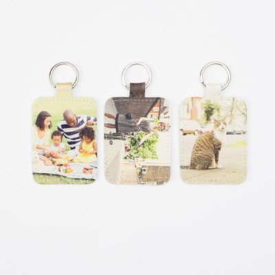 llaveros de piel personalizados con foto