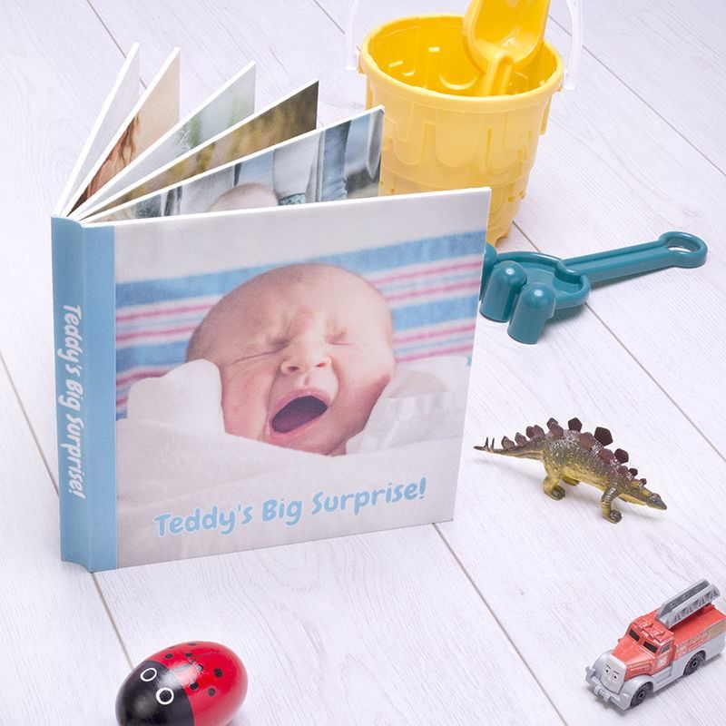 Baby Photo Board Book. Personalised Board Books.