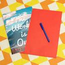 Carte personnalisée avec enveloppe