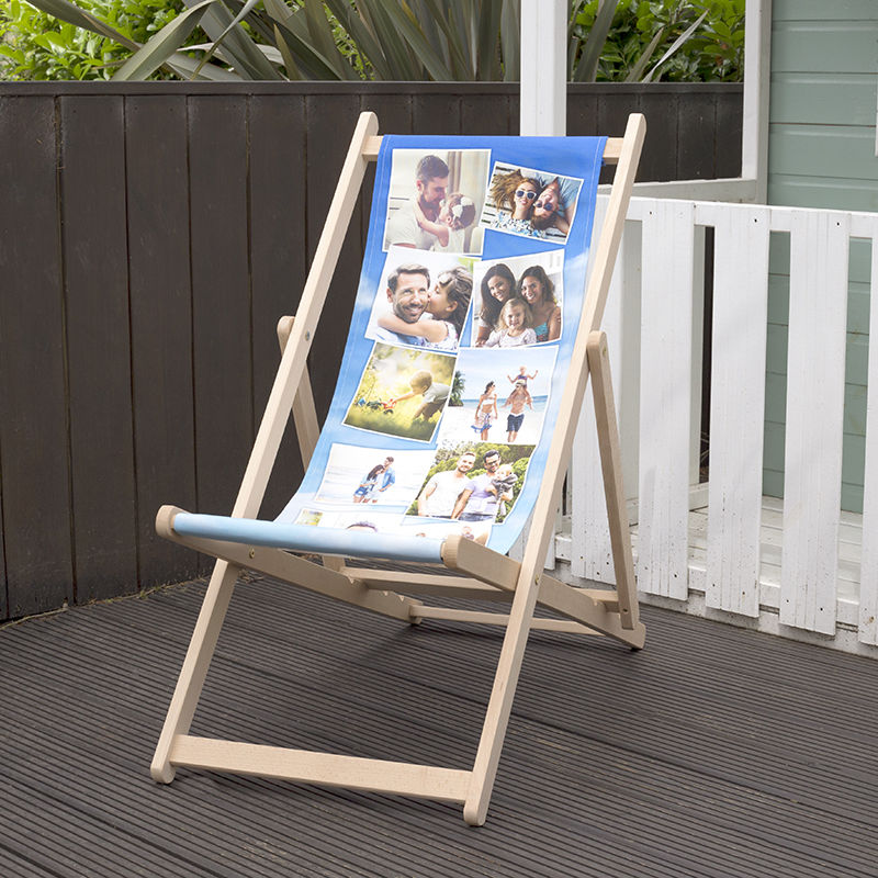 Custom printed sale beach chairs