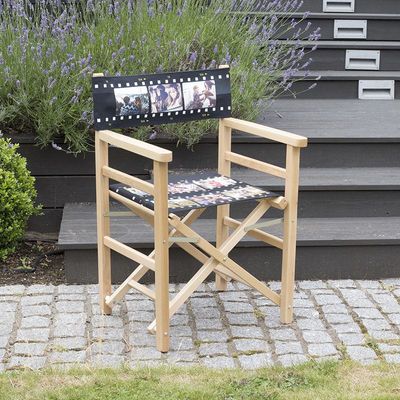 Fauteuil réalisateur personnalisé avec effet pellicule