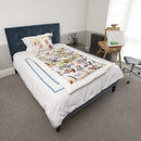 create your own custom comforters with Duchess Satin