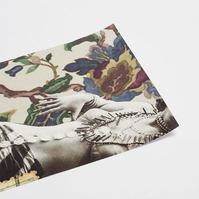 papierprobe mit eigenem bild