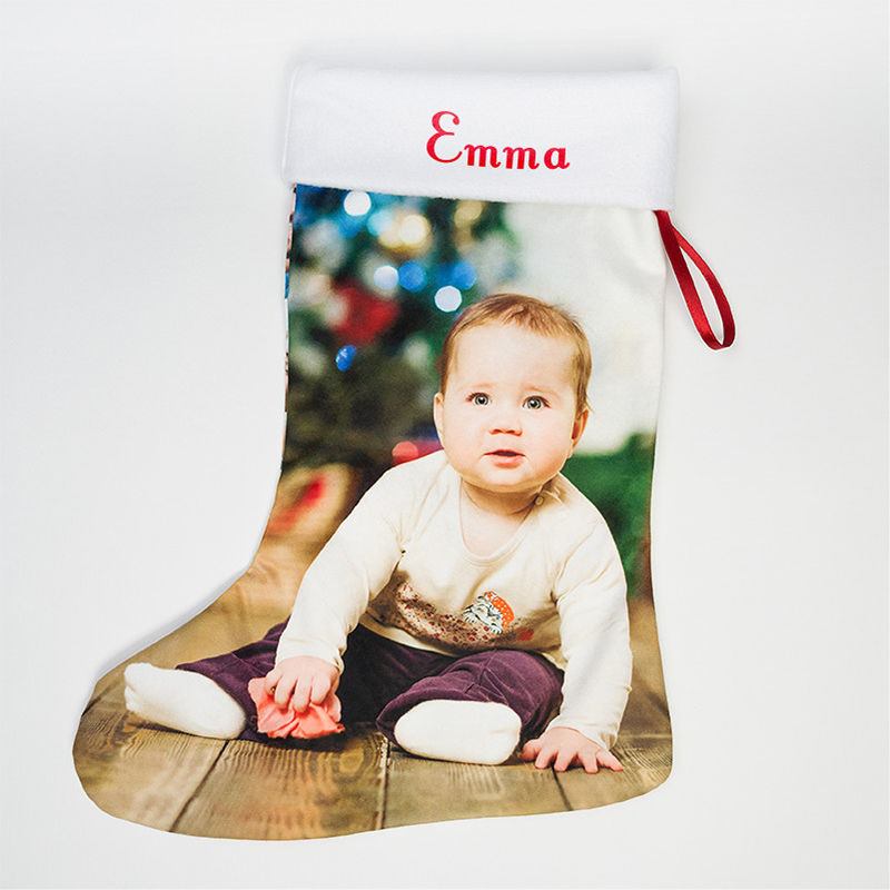 Personalised baby hot sale christmas stocking