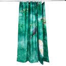 Rideau de douche design vert