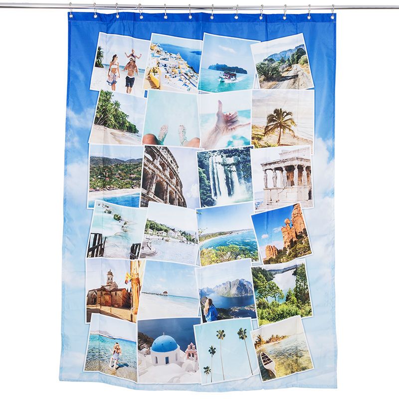 Print Your Own Shower Curtain Custom, Custom Printed Fabric Shower Curtain