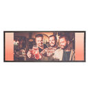 barmatte mit gruppenfoto