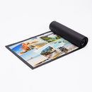 Rolled bar runner mat rubber back