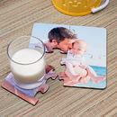 Baby photos Jigsaw Coaster Personalised Gift