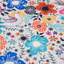 wachstuch mit blumenmuster