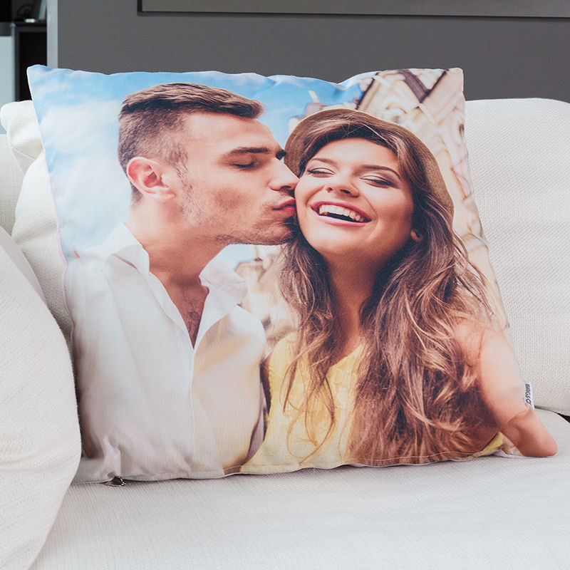 Couple photo clearance pillow